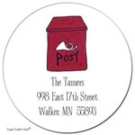 Sugar Cookie Gift Stickers - Post Box